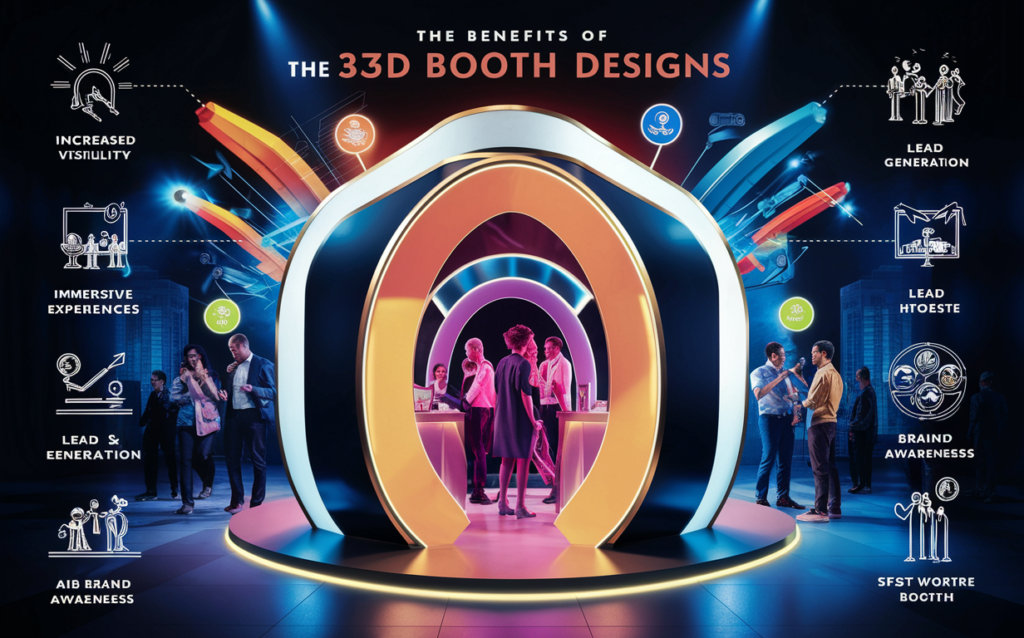 Benefits of Innovative 3D Booth Designs