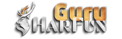 Harfun Guru Logo white in PNG